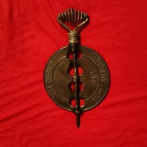 Vintage cast iron damper